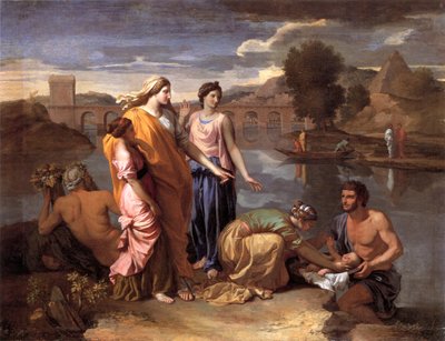 La Découverte de Moïse - Nicolas Poussin